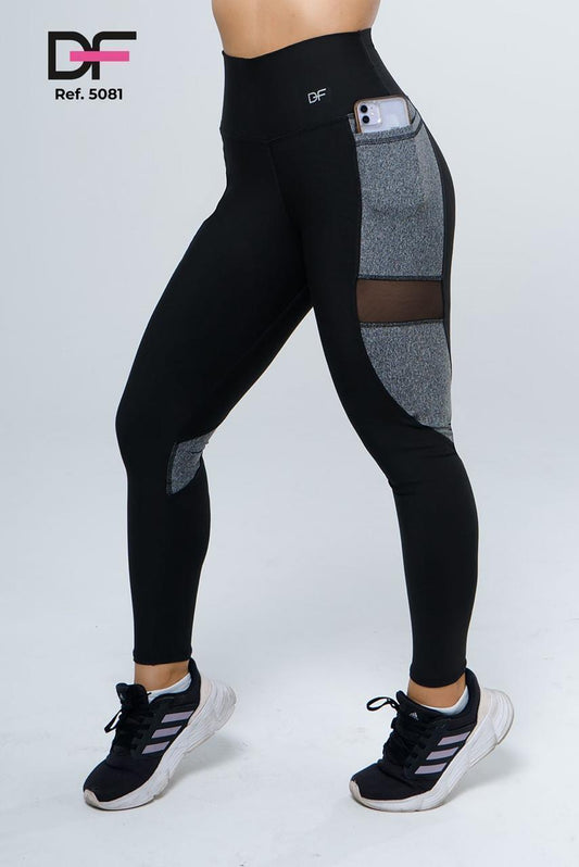 Leggins bolsillo y transparencia