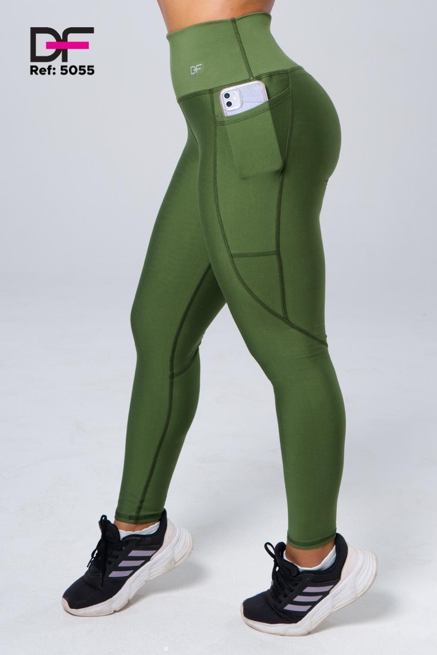 Leggins Unicolor con Bolsillo talla unica